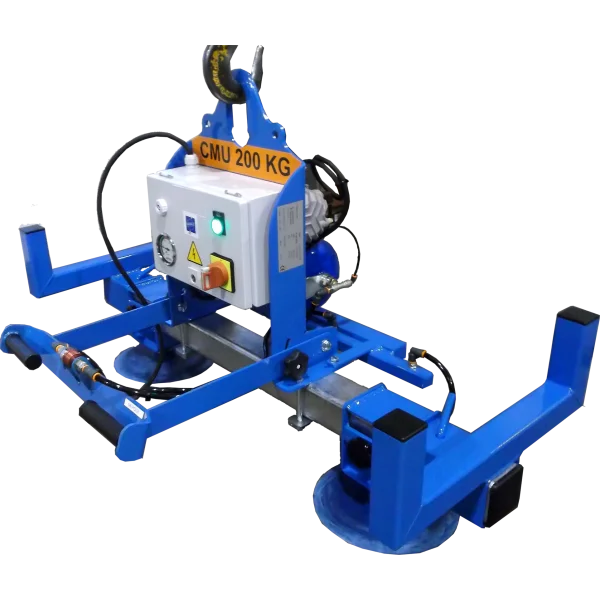 Palonnier ventouses pour évacuation de tôles acier